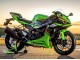 2023-2025 Kawasaki ZX6R Motorcycle Fairings - Green Black Australia