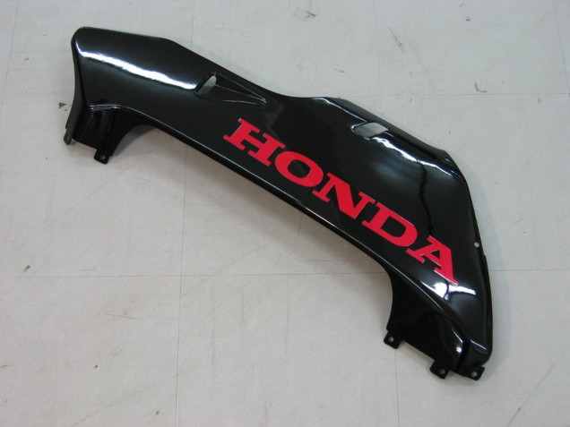 2003-2004 Honda CBR600RR Motorcycle Fairings - Glossy Black Red Decals Australia
