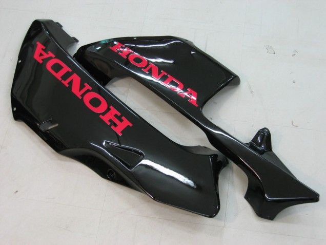 2003-2004 Honda CBR600RR Motorcycle Fairings - Glossy Black Red Decals Australia