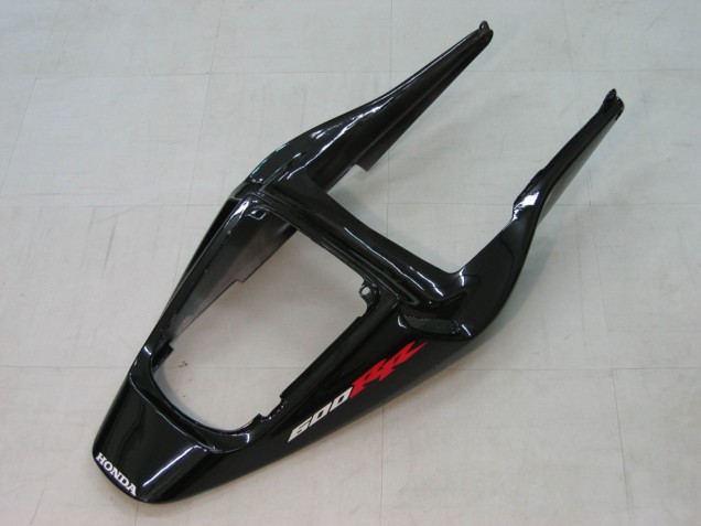 2003-2004 Honda CBR600RR Motorcycle Fairings - Glossy Black Red Decals Australia