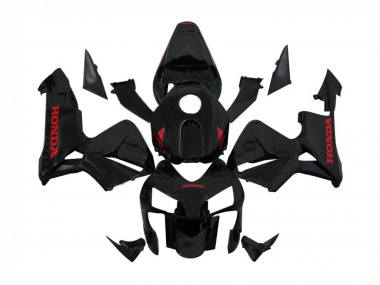Affordable 2003-2004 Honda CBR600RR Motorcycle Fairings - Glossy Black Red Decals Australia