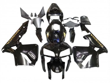 Affordable 2005-2006 Honda CBR600RR Motorcycle Fairings - Black with Gold Logo Australia
