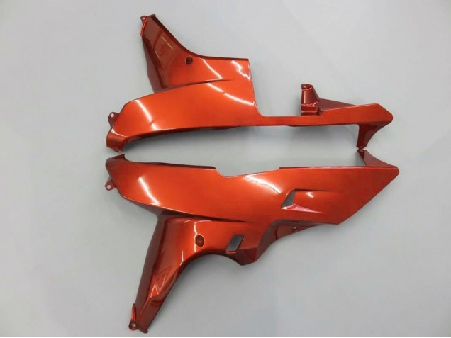 2007-2008 Honda CBR600RR Motorcycle Fairing Kits - Orange Matte Black Australia