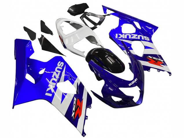 2004-2005 Suzuki GSXR 600 / GSXR 750 Motorcycle Fairing Kits - White Blue Black Red Australia