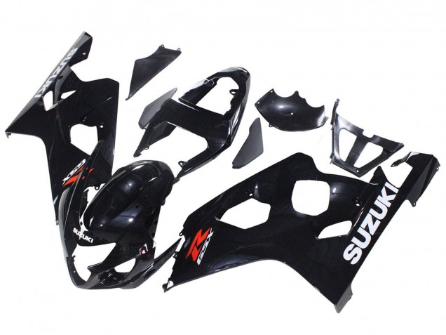 2004-2005 Suzuki GSXR 600 / GSXR 750 Motorcycle Fairing - Glossy Black Australia