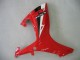 2006-2007 Suzuki GSXR 600 / GSXR 750 Motorcycle Fairing - White Red Glossy Black Australia
