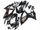 2006-2007 Suzuki GSXR 600 / GSXR 750 Motorcycle Fairings - Glossy Black Silver Red Australia