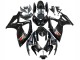 2006-2007 Suzuki GSXR 600 / GSXR 750 Motorcycle Fairings - Glossy Black Silver Red Australia