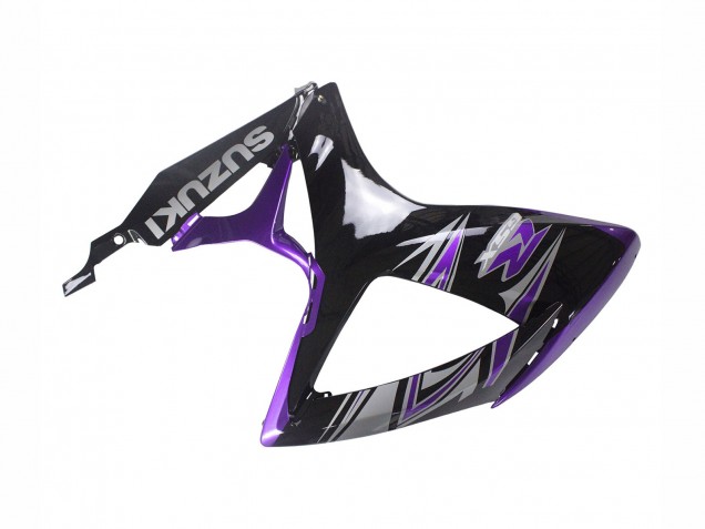 2006-2007 Suzuki GSXR 600 / GSXR 750 Motorcycle Fairing Kits - Purple Glossy Black Australia