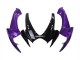 2006-2007 Suzuki GSXR 600 / GSXR 750 Motorcycle Fairing Kits - Purple Glossy Black Australia