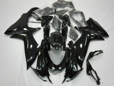 Affordable 2011-2024 Suzuki GSXR 600 / GSXR 750 Motorcycle Fairings - Glossy Black Australia