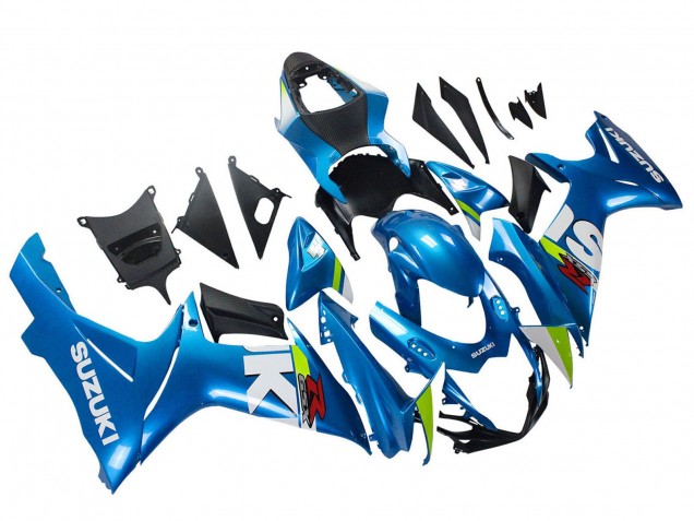 2011-2024 Suzuki GSXR 600 / GSXR 750 Motorcycle Fairings - Light Blue Green White Red Australia