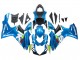 2011-2024 Suzuki GSXR 600 / GSXR 750 Motorcycle Fairings - Light Blue Green White Red Australia