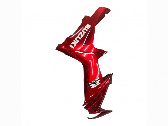 2011-2024 Suzuki GSXR 600 / GSXR 750 Motorcycle Fairings - Red White Decal Australia