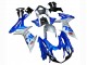 2011-2024 Suzuki GSXR 600 / GSXR 750 Motorcycle Fairings - Blue Silver Ecstar Australia
