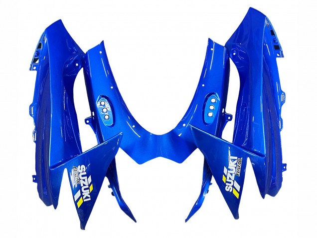 2011-2024 Suzuki GSXR 600 / GSXR 750 Motorcycle Fairings - Blue Silver Ecstar Australia