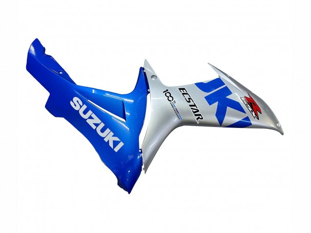 2011-2024 Suzuki GSXR 600 / GSXR 750 Motorcycle Fairings - Blue Silver Ecstar Australia