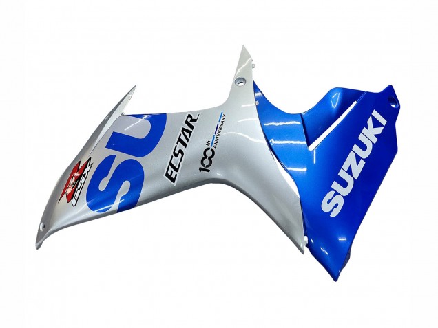 2011-2024 Suzuki GSXR 600 / GSXR 750 Motorcycle Fairings - Blue Silver Ecstar Australia