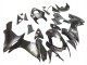 2011-2024 Suzuki GSXR 600 / GSXR 750 Motorcycle Fairings - Matte Black Glossy Black White Decal Australia