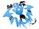 2011-2024 Suzuki GSXR 600 / GSXR 750 Motorcycle Fairings - Light Blue Black Australia