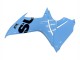 2011-2024 Suzuki GSXR 600 / GSXR 750 Motorcycle Fairings - Light Blue Black Australia