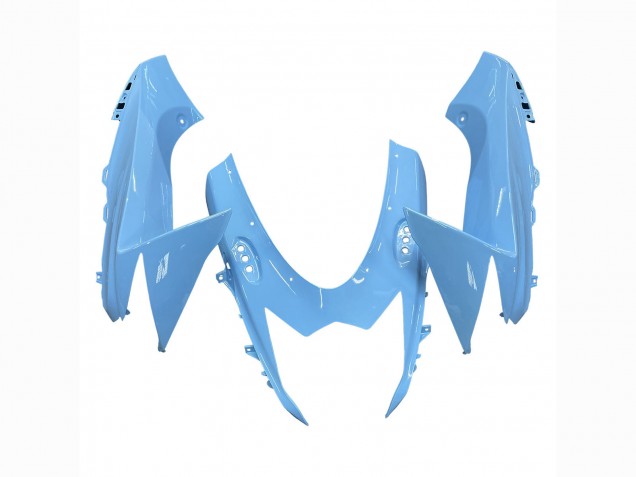 2011-2024 Suzuki GSXR 600 / GSXR 750 Motorcycle Fairings - Light Blue Black Australia