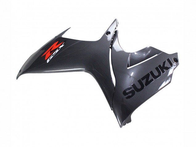 2011-2024 Suzuki GSXR 600 / GSXR 750 Motorcycle Fairings - Black Carbon Fiber Red Australia