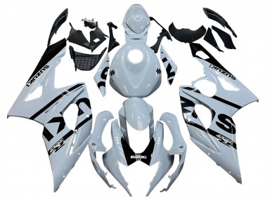 Affordable 2005-2006 Suzuki GSXR 1000 Motorcycle Fairings - White Black Australia