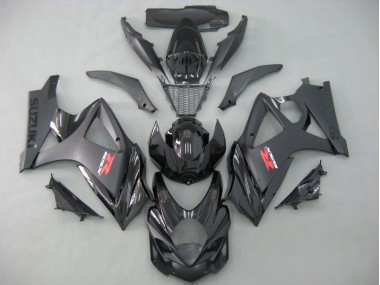 Affordable 2007-2008 Suzuki GSXR 1000 Motorcycle Fairings - Matte Black Glossy Black Australia