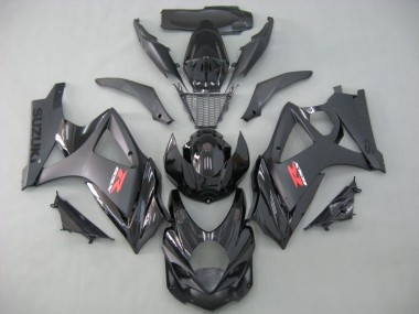 Affordable 2007-2008 Suzuki GSXR 1000 Motorcycle Fairings - Matte Black Glossy Black Australia