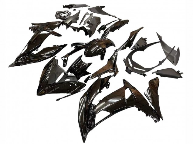 2017-2019 Kawasaki Ninja 650 EX650 Motorcycle Fairings - Glossy Black Australia