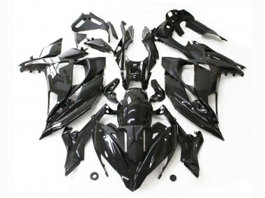Affordable 2017-2019 Kawasaki Ninja 650 EX650 Motorcycle Fairings - Glossy Black Australia