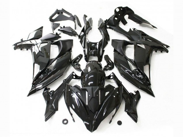 2017-2019 Kawasaki Ninja 650 EX650 Motorcycle Fairings - Glossy Black Australia
