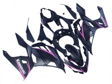 Affordable 2018-2024 Kawasaki Ninja 400 Motorcycle Fairings - Matte Black Pink Australia