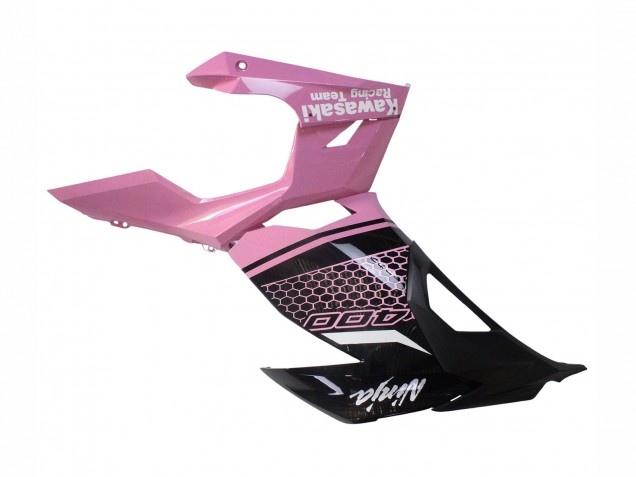 2018-2024 Kawasaki Ninja 400 Motorcycle Fairings - Pink Matte Black Honeycomb Australia