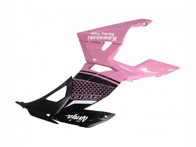 2018-2024 Kawasaki Ninja 400 Motorcycle Fairings - Pink Matte Black Honeycomb Australia