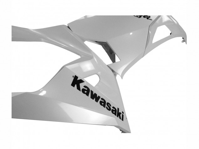2018-2024 Kawasaki Ninja 400 Motorcycle Fairings - Glossy White Australia