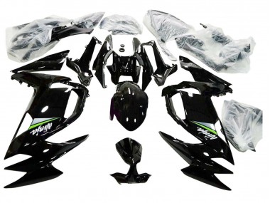 Affordable 2020-2024 Kawasaki Ninja 650 EX650 Motorcycle Fairings - Glossy Black Green Australia
