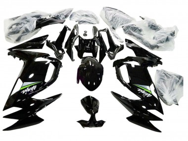 Affordable 2020-2024 Kawasaki Ninja 650 EX650 Motorcycle Fairings - Glossy Black Green Australia