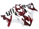 2004-2006 Yamaha YZF 1000 R1 Motorcycle Fairings - Red White Australia