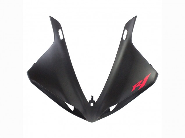 2009-2011 Yamaha YZF 1000 R1 Motorcycle Fairing - Matte Black Red Decal Australia