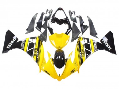 Affordable 2012-2014 Yamaha YZF 1000 R1 Motorcycle Fairings - Yellow White Black Australia