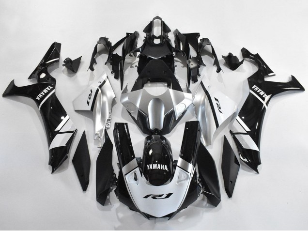 2020-2025 Yamaha YZF 1000 R1 Motorcycle Fairings - Silver White Glossy Black Australia