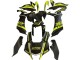 2020-2025 Yamaha YZF 1000 R1 Motorcycle Fairings - Glossy Black Fluorescent Yellow Australia