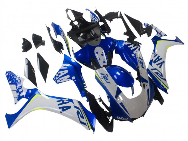 2020-2025 Yamaha YZF 1000 R1 Motorcycle Fairings - White Blue Neon Yellow Glossy Black Australia