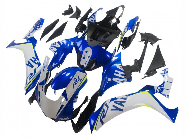 2020-2025 Yamaha YZF 1000 R1 Motorcycle Fairings - White Blue Neon Yellow Glossy Black Australia