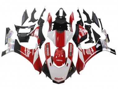 Affordable 2020-2025 Yamaha YZF 1000 R1 Motorcycle Fairings - White Red Black Milwaukee Australia