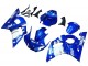1998-2002 Yamaha YZF 600 R6 Motorcycle Fairings - Blue White Australia