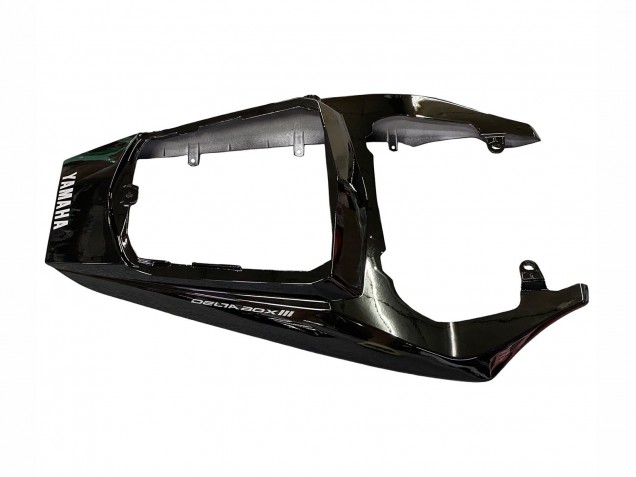 2003-2004 Yamaha YZF R6 Motorcycle Fairings - Glossy Black White Decals Australia
