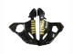 2003-2004 Yamaha YZF R6 Motorcycle Fairings - Glossy Black Gold Decals Australia